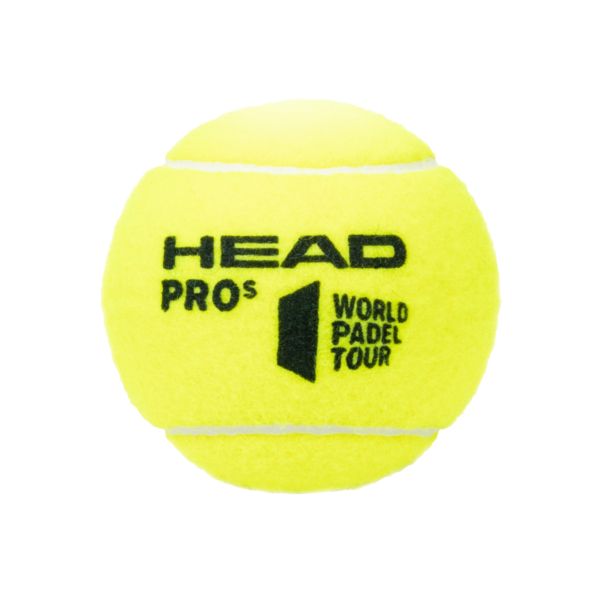 HEAD PRO S 3 PADEL BALLS SINGLE CAN