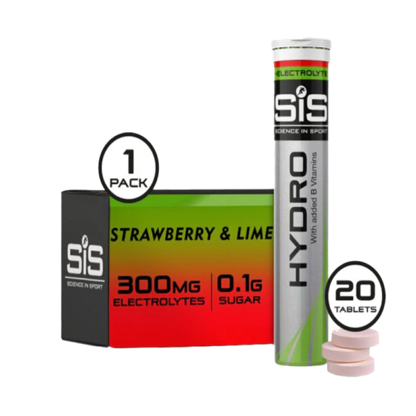 SIS - GO HYDRO ELECTROLYTES TABLETS - 20PCS