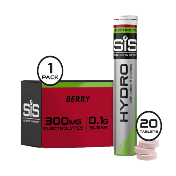 SIS - GO HYDRO ELECTROLYTES TABLETS - 20PCS