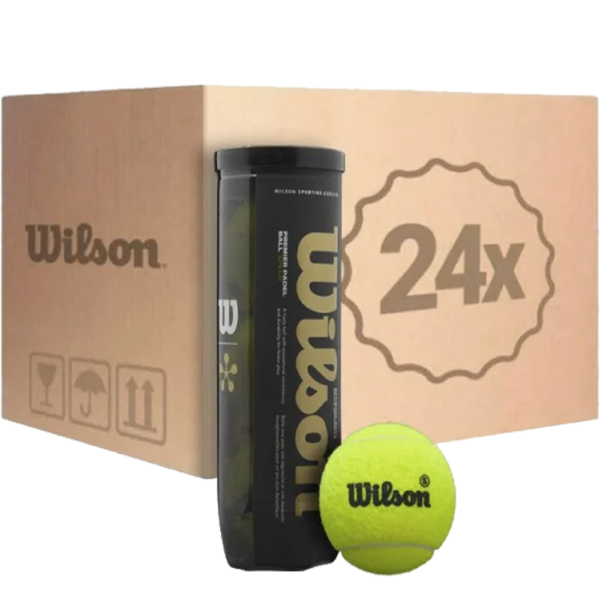 WILSON PADEL PREMIER SPEED ​ 24 TUBES OF 3 BALLS