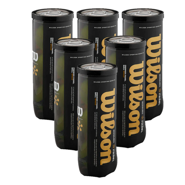 Wilson Padel Premier Speed ​​ball 6 Tubes of 3 Balls