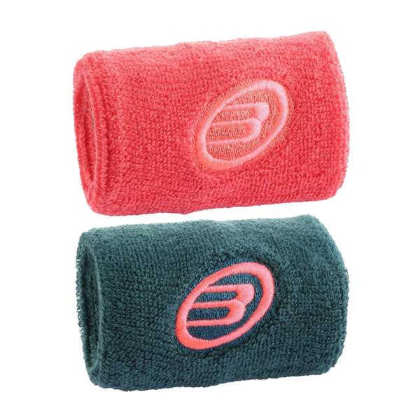 Wristband BULLPADEL Fw Coral-Green Forest