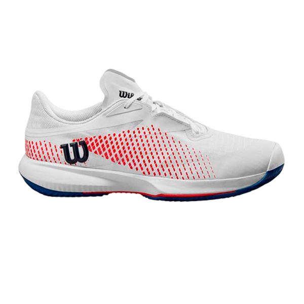 Wilson Kaos Swift 1.5 Clay 2024 White/Blue/Red Shoes