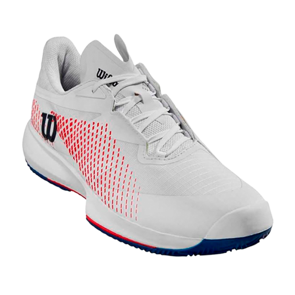 Wilson Kaos Swift 1.5 Clay 2024 White/Blue/Red Shoes