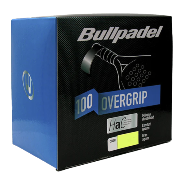 Drum Overgrip Bullpadel HaC 100 units Yellow