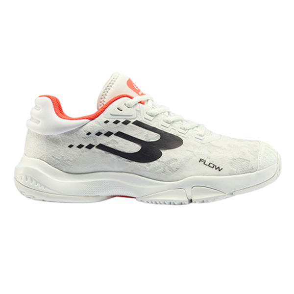 Bullpadel Flow 24L White-Orange 2024 Shoe