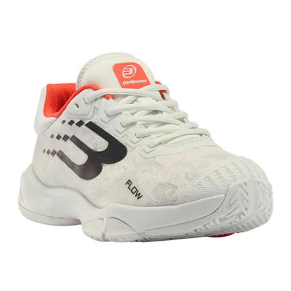 Bullpadel Flow 24L White/Orange 2024 Shoe