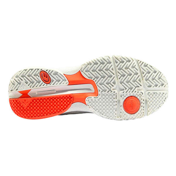 Bullpadel Flow 24L White/Orange 2024 Shoe