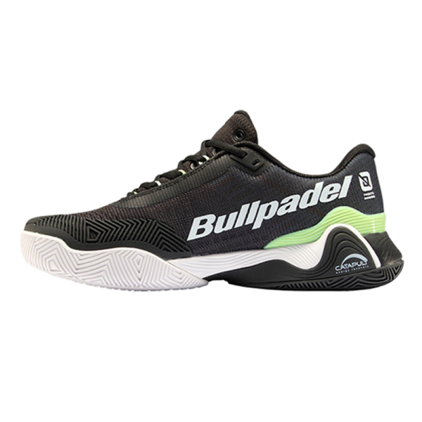 Bullpadel Hack Vibram 24L Black/Green 2024 Shoes
