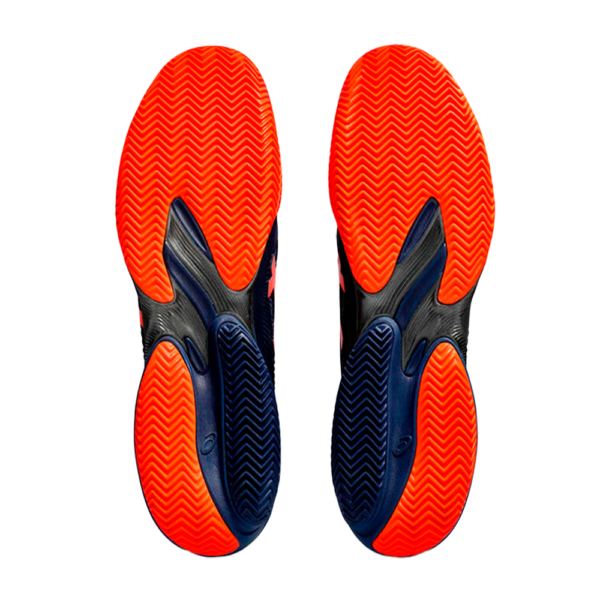 Court FF 3 Clay Navy Blue/Orange Shoes