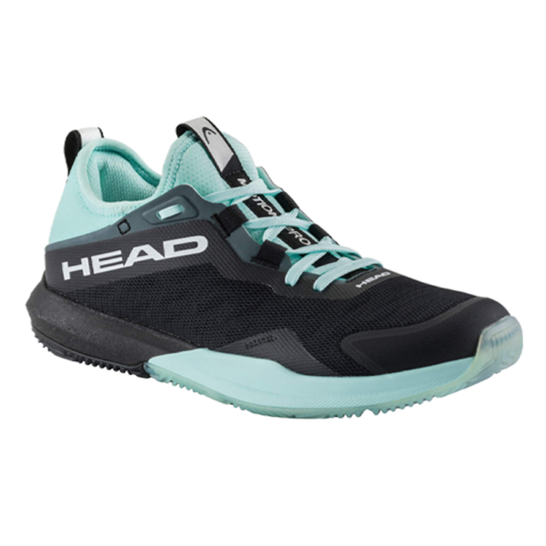 Head Motion Pro Padel Women's Shoe Black-Aqua