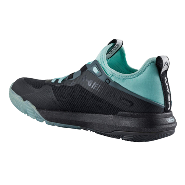 Head Motion Pro Padel Women's Shoe Black/Aqua