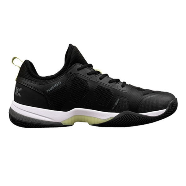 Nox NERBO Black/Soft Lime 2024 Padel Shoes