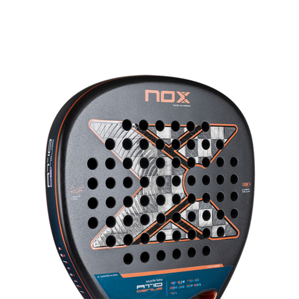 NOX AT10 Genius Attack 18K 2025 Racquet Agustín Tapia