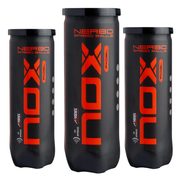 NERBO Padel Balls | 3-Ball Canister