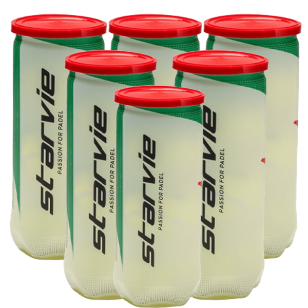 3 Balls Padel STARVIE Pack 6