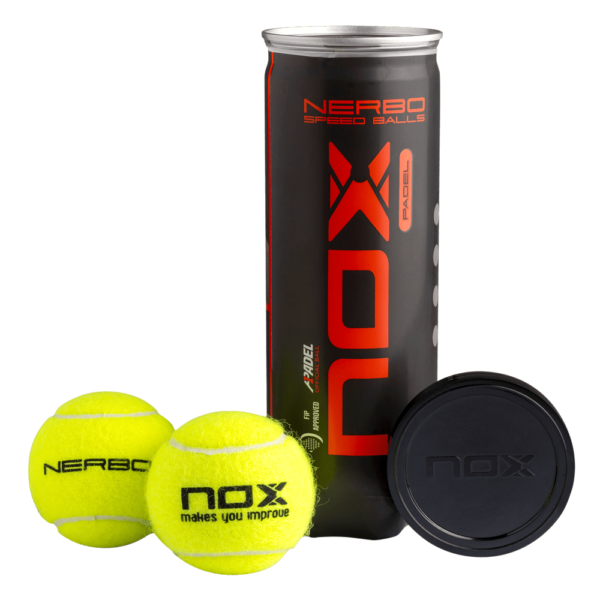 NERBO Padel Balls | 6-Ball Canister