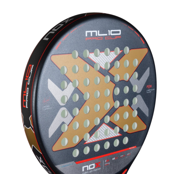 ML10 Pro Cup Rough Surface Edition. Miguel Lamperti's Racket