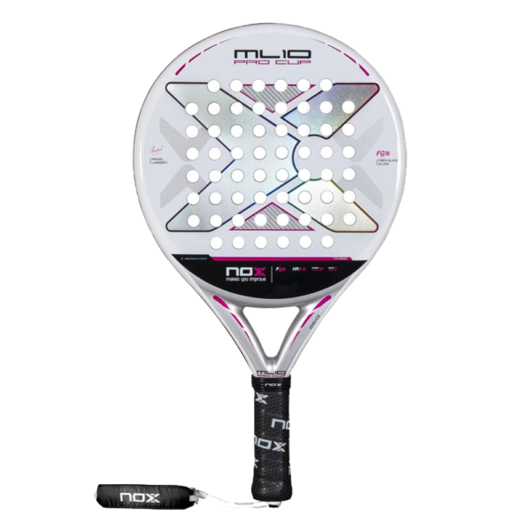ML10 Pro Cup Silver. Miguel Lamperti's Racket