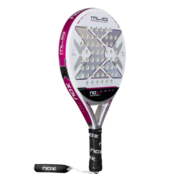 ML10 Pro Cup Silver. Miguel Lamperti's Racket