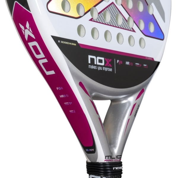ML10 Pro Cup Silver. Miguel Lamperti's Racket