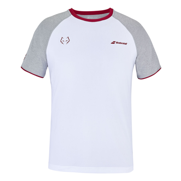 White Crew Neck Tee Juan lebron Man