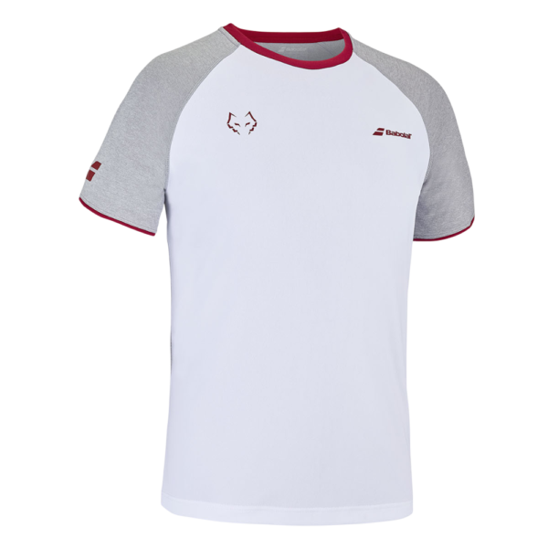 White Crew Neck Tee Juan lebron Man