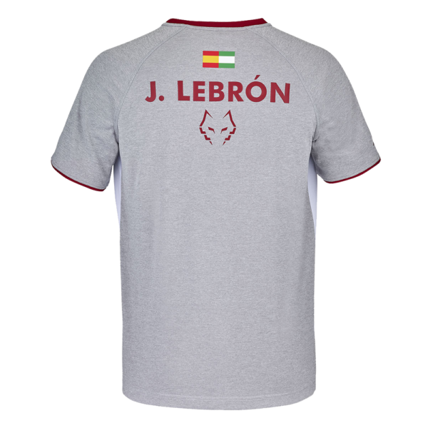 White Crew Neck Tee Juan lebron Man