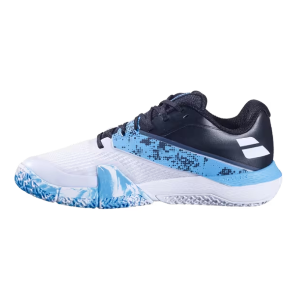 White-Cyan Blue Babolat Movea 2 Man