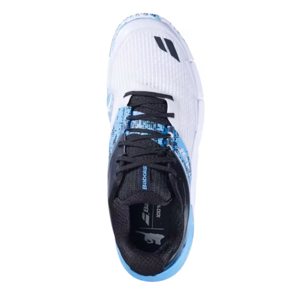 White-Cyan Blue Babolat Movea 2 Man