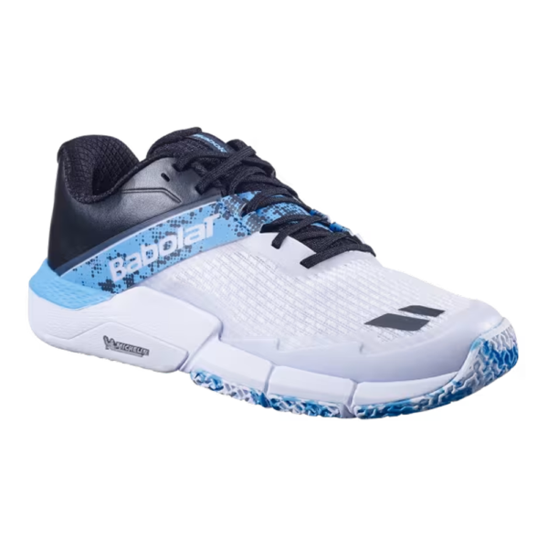 White-Cyan Blue Babolat Movea 2 Man