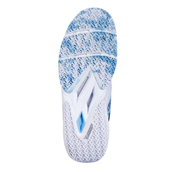 White-Cyan Blue Babolat Movea 2 Man