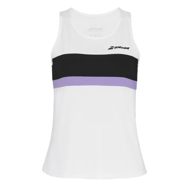 White Padel Tank Woman
