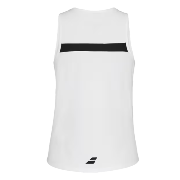 White Padel Tank Woman