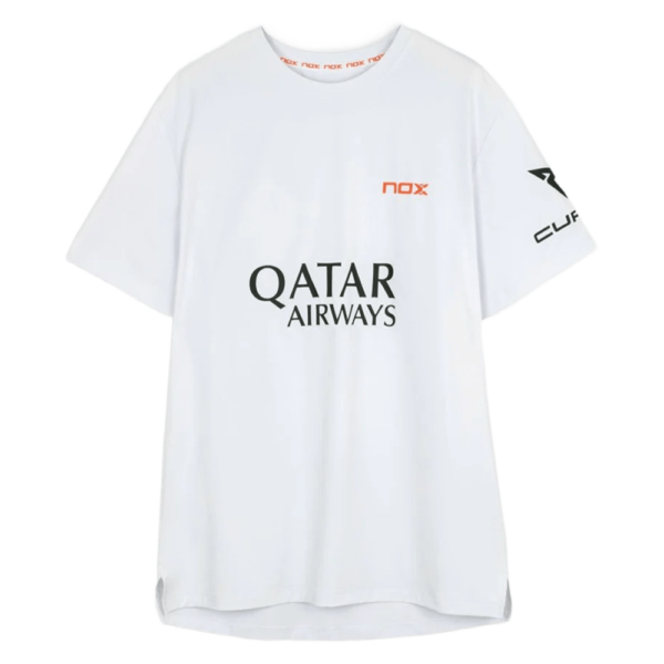 Agustín Tapia Sponsors AT10 White T-Shirt
