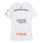 Agustín Tapia Sponsors AT10 White T-Shirt - Image 2