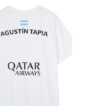 Agustín Tapia Sponsors AT10 White T-Shirt - Image 3