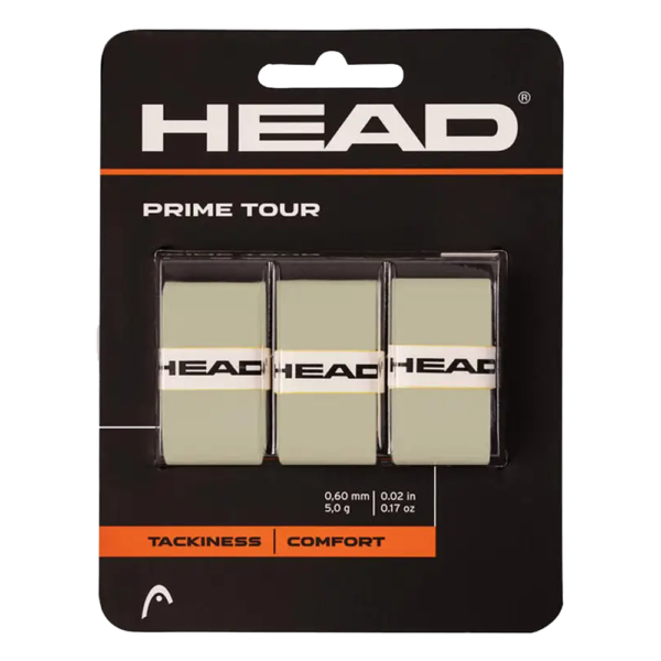 Blister 3 PCS. Overgrip Head Prime Tour Gray