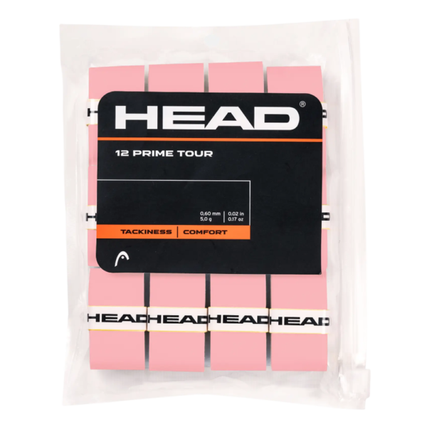 HEAD Prime Tour 12 Tennis Overgrip Pink
