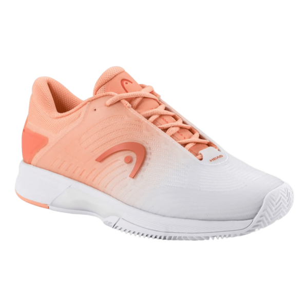 HEAD Revolt Pro 4.5 Clay Woman Coral/White Shoes