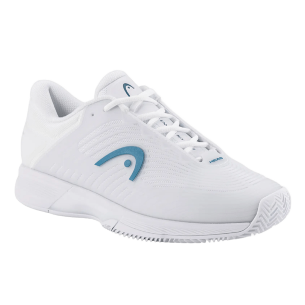 HEAD Revolt Pro 4.5 Clay Woman Tennis White/Twilight Blue Shoes