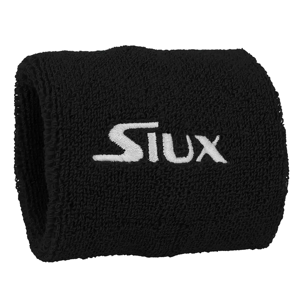 Pack-Of-2-Black-Siux-Club-Wristbands-2.png Pack Of 2 Black Siux Club Wristbands - Image 2