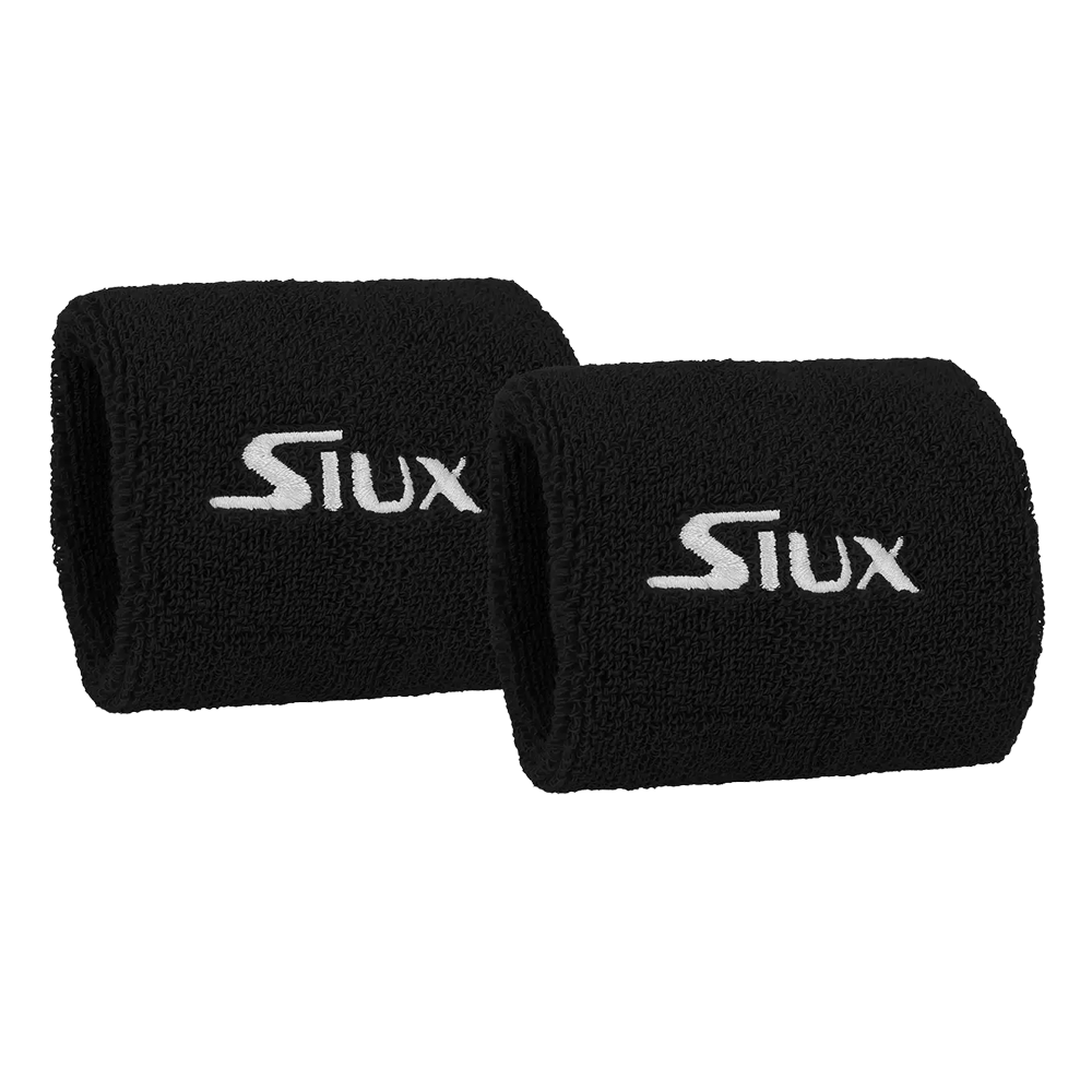 Pack-Of-2-Black-Siux-Club-Wristbands-3.png Pack Of 2 Black Siux Club Wristbands - Image 3