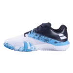 White-Cyan Blue Babolat Movea 2 Man - Image 2