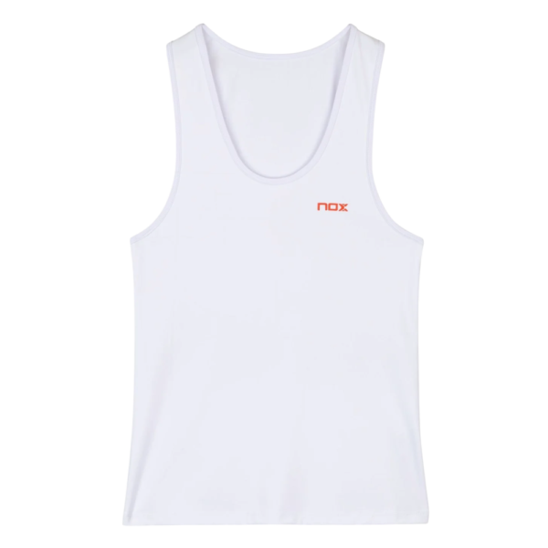 NOX Woman Padel Tank Top White