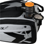 AT10 Competition XL Compact Padel Bag in Grey/Black - Image 7