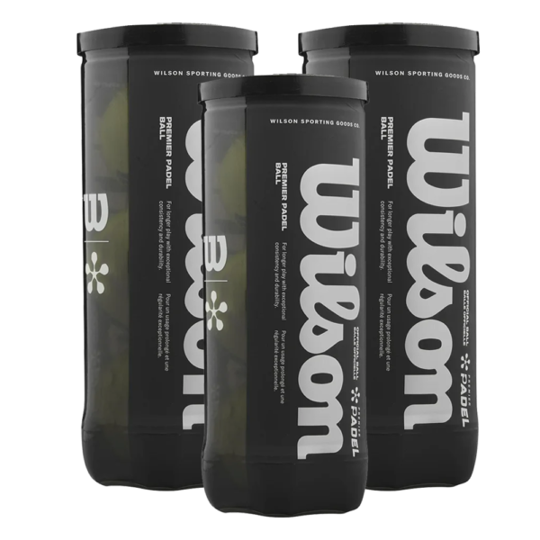 Wilson Padel Premier Balls 3 Pack