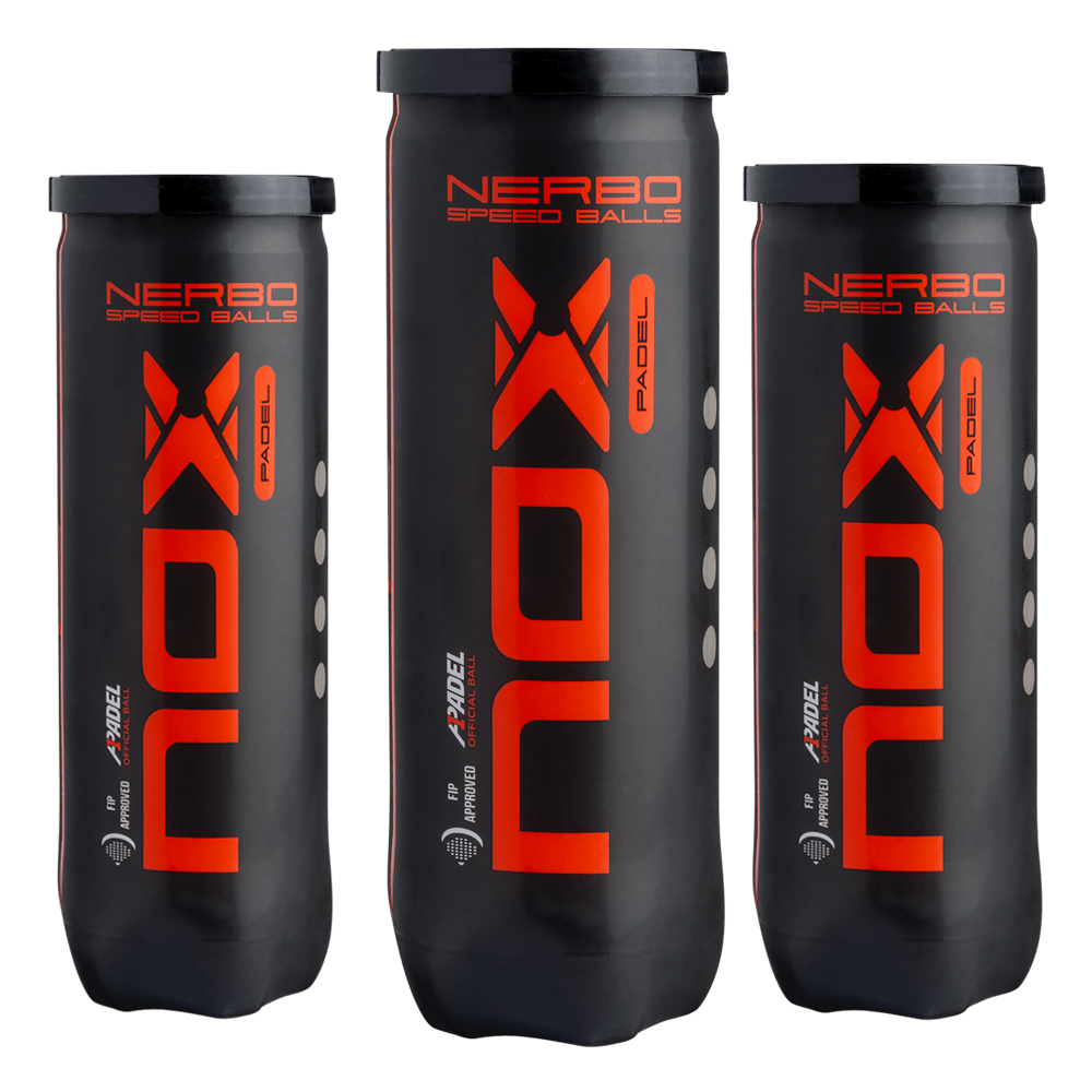 NERBO Padel Balls | 3-Ball Canister