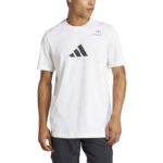 Adidas Tennis Category Graphic T-Shirt White - Image 4