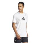 Adidas Tennis Category Graphic T-Shirt White - Image 5